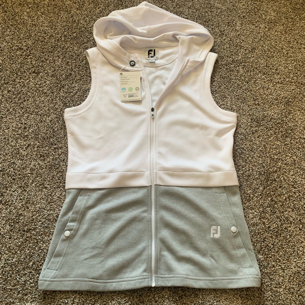 NWT FootJoy Full Zip Hooded Vest